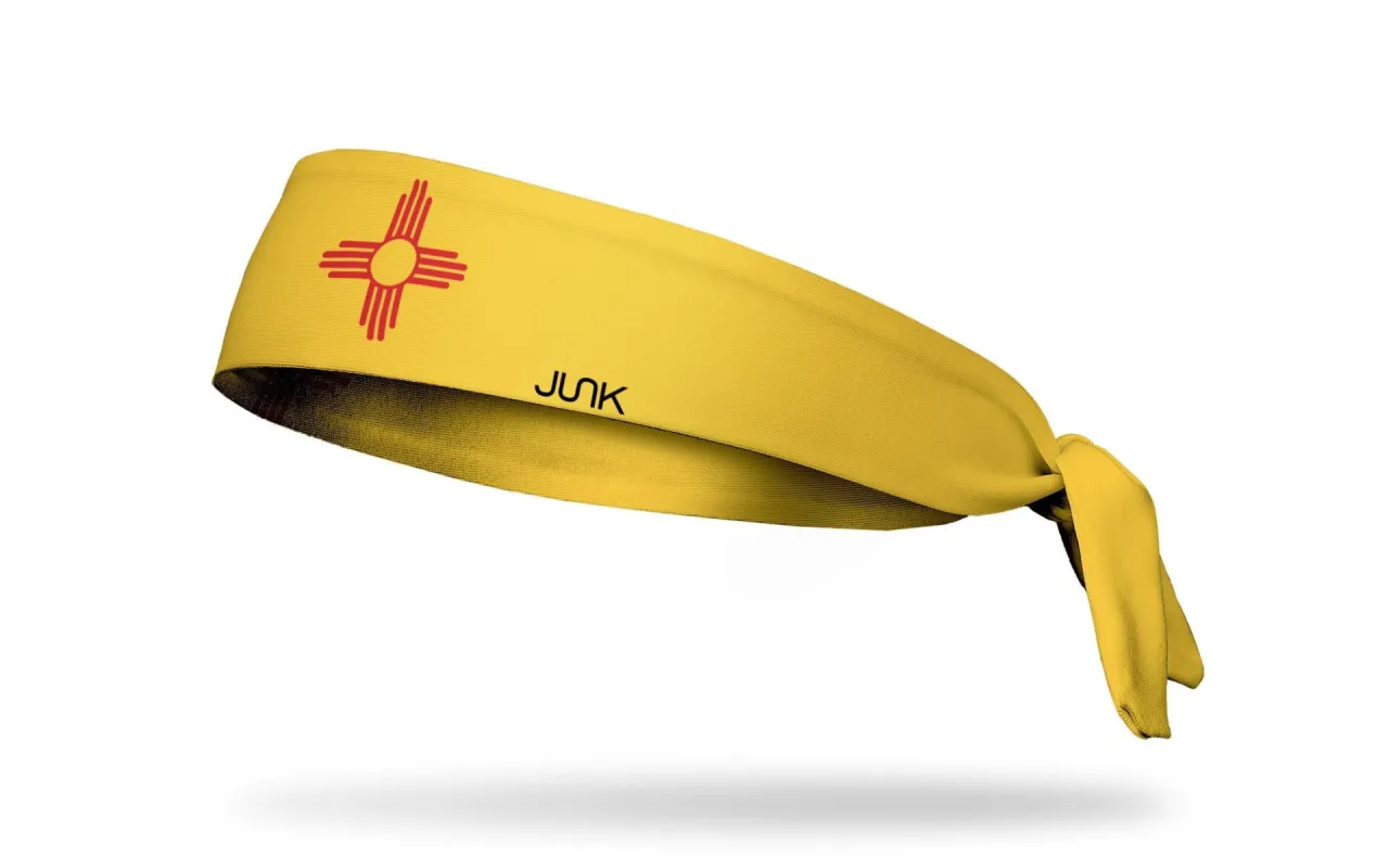 New Mexico Flag Tie Headband sold by JUNK Brands