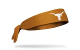University of Texas: Logo Orange Flex Tie Headband sold by JUNK Brands