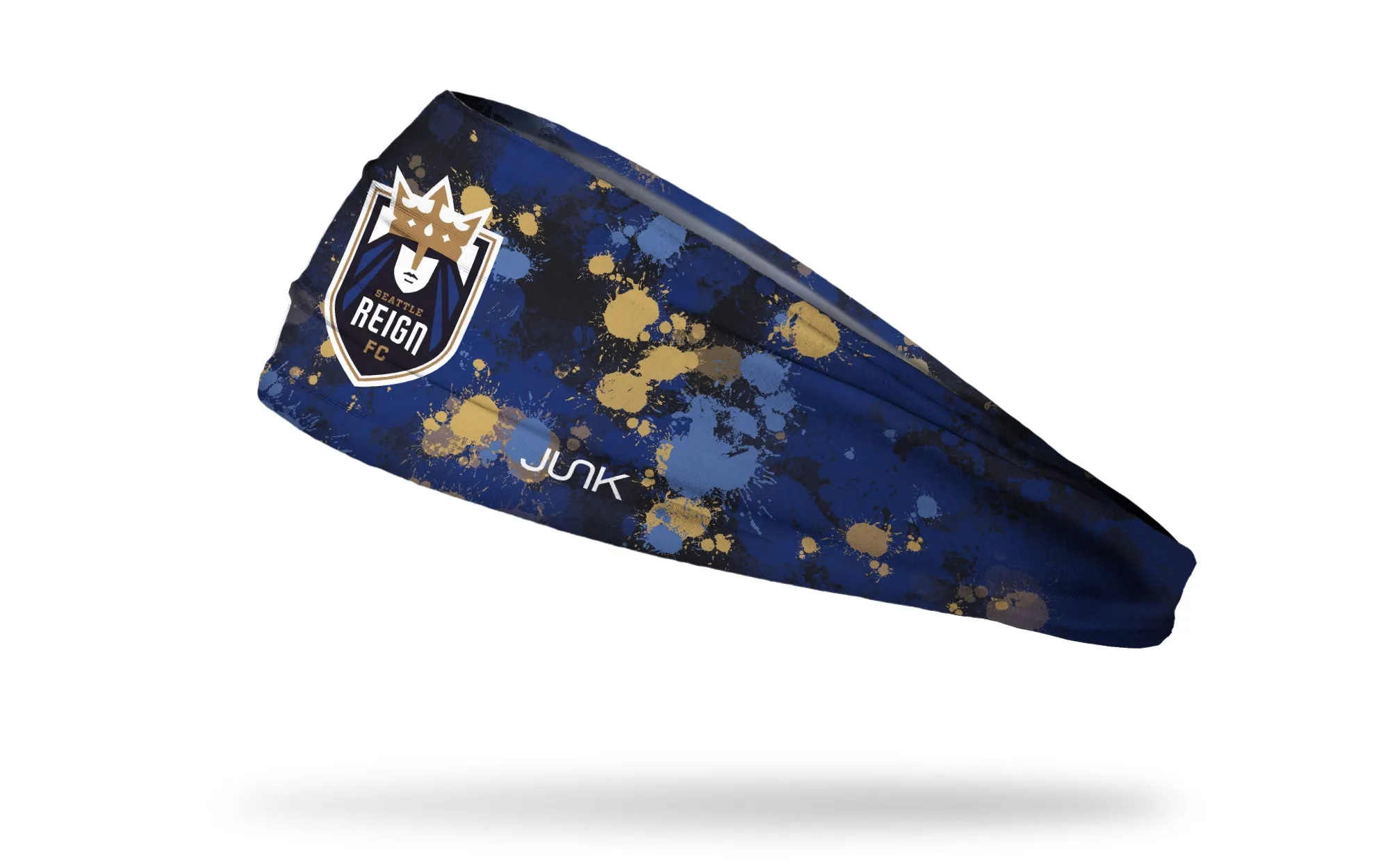 Seattle Reign FC: Splatter Big Bang Lite Headband sold by JUNK Brands