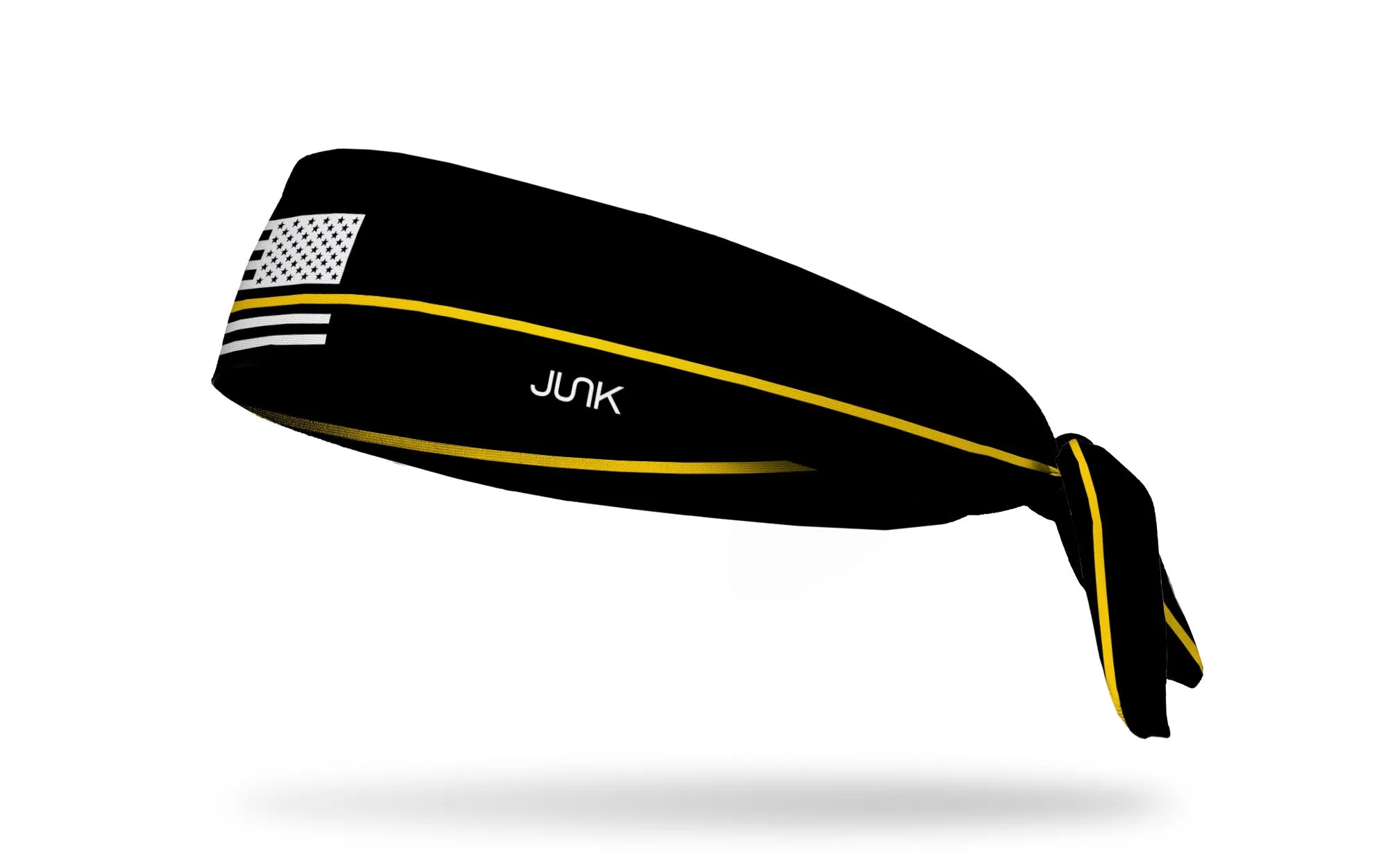 Thin Gold Line Flex Tie Headband sold by JUNK Brands product image thumbnail 2