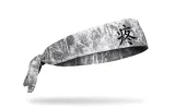 Pain Symbol Flex Tie Headband sold by JUNK Brands