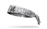 Pain Symbol Flex Tie Headband sold by JUNK Brands