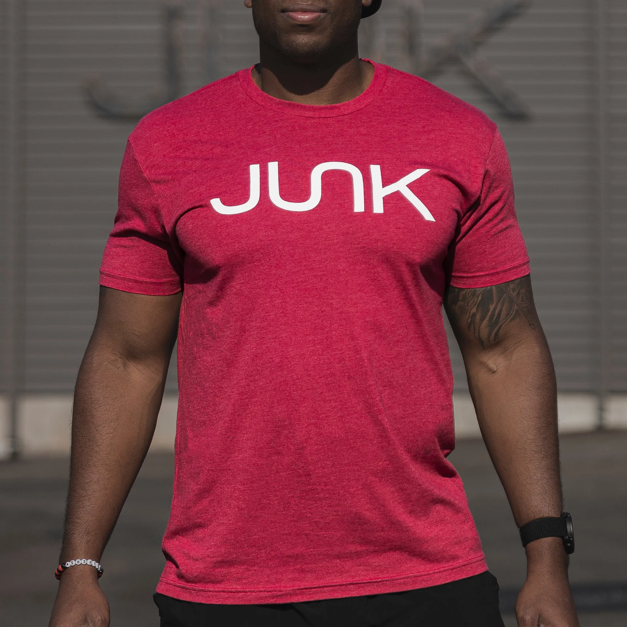 JUNK Tri-Blend Royal Tee sold by JUNK Brands product image thumbnail 4