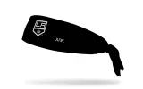 Los Angeles Kings: Logo Black Flex Tie Headband sold by JUNK Brands