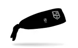 Los Angeles Kings: Logo Black Flex Tie Headband sold by JUNK Brands