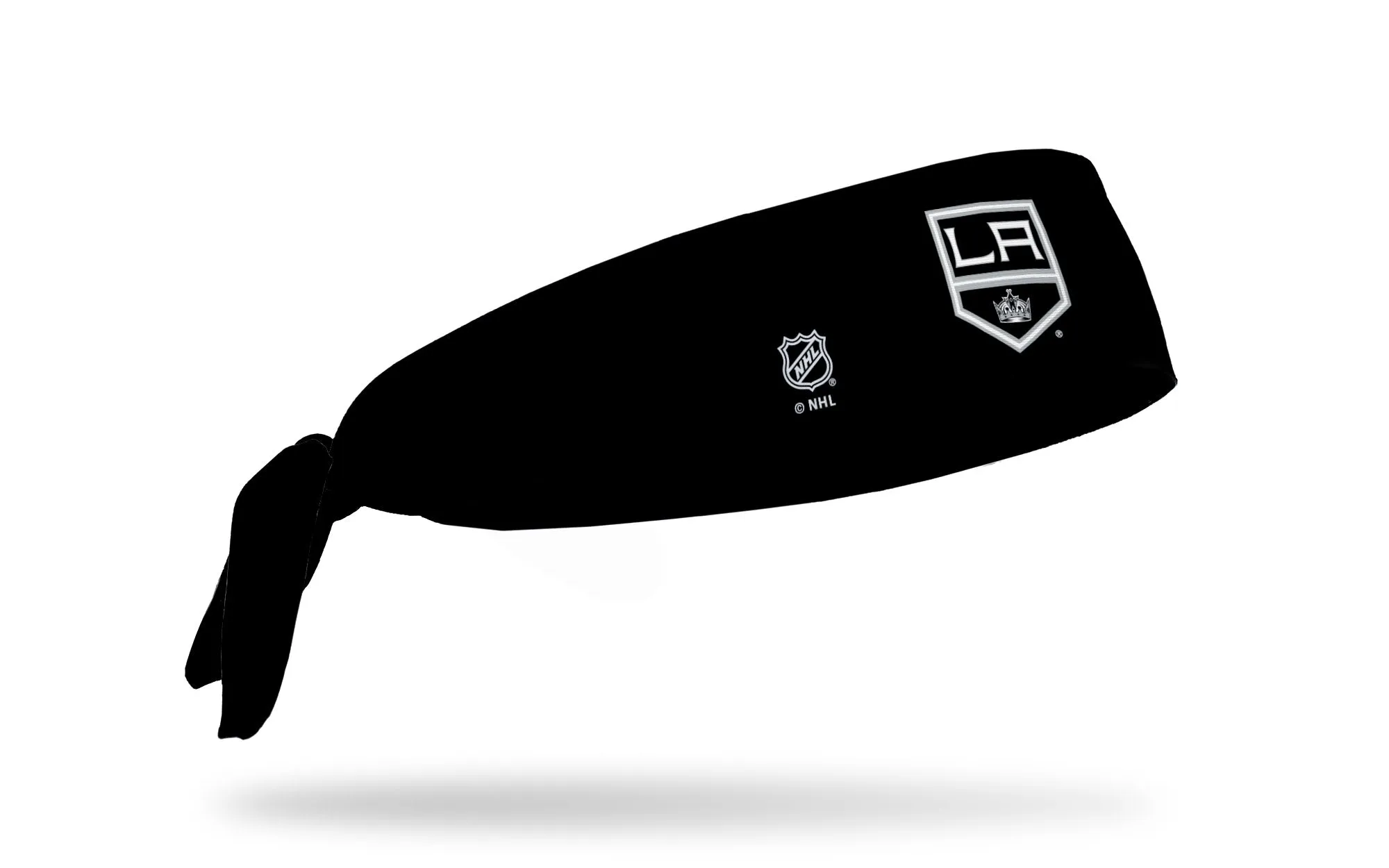 Los Angeles Kings: Logo Black Flex Tie Headband sold by JUNK Brands product image thumbnail 2