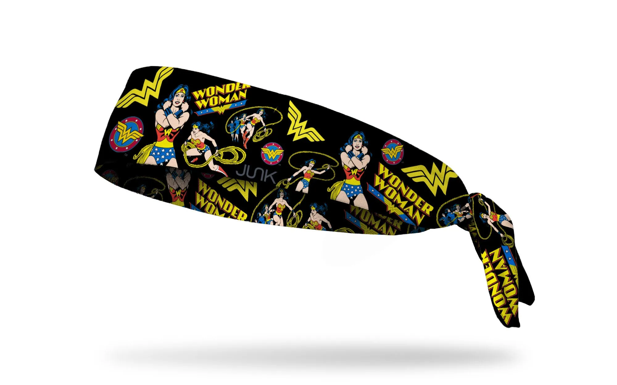 Wonder Woman: Overload Flex Tie Headband sold by JUNK Brands