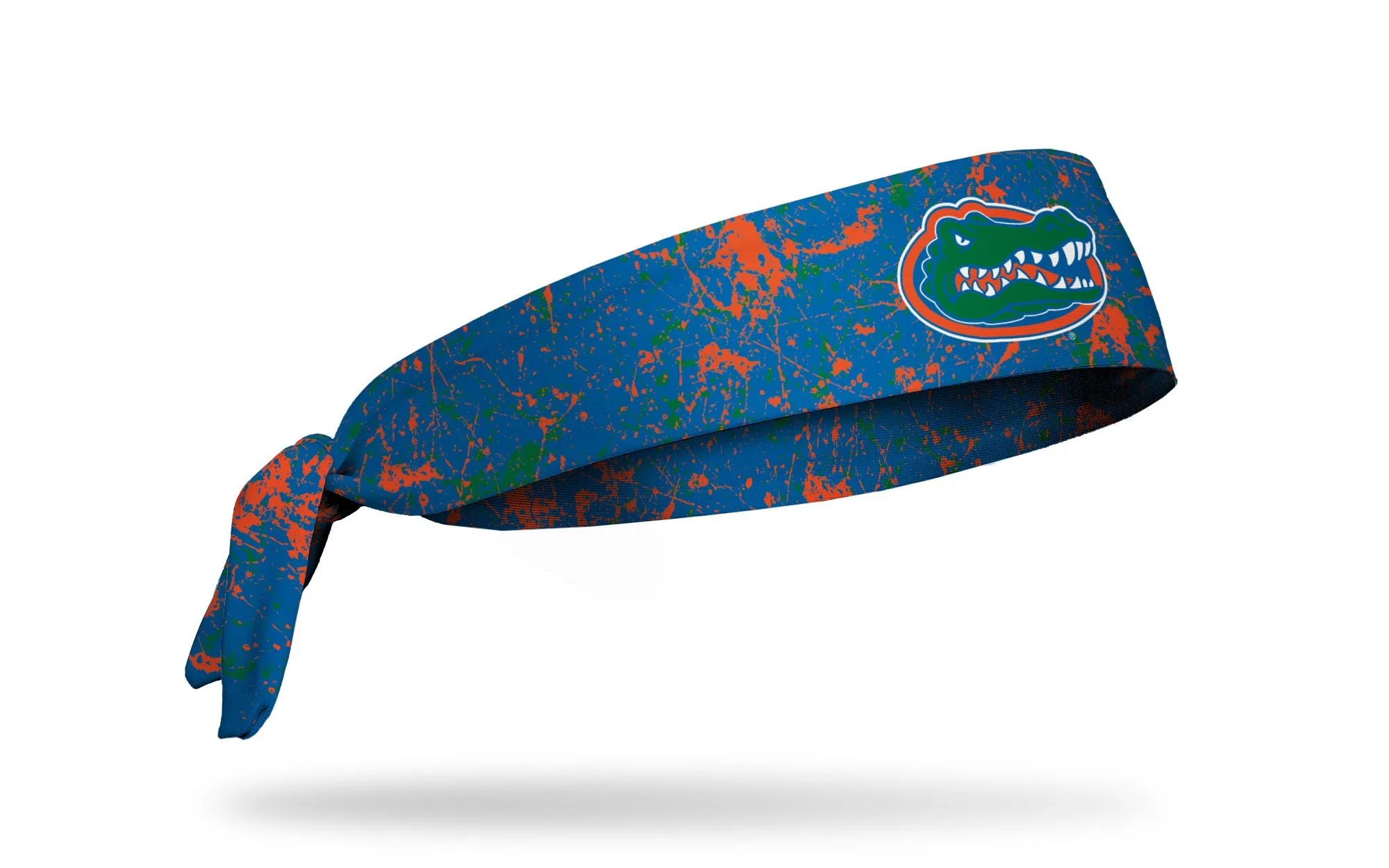 University of Florida: Splatter Blue Flex Tie Headband sold by JUNK Brands product image thumbnail 2