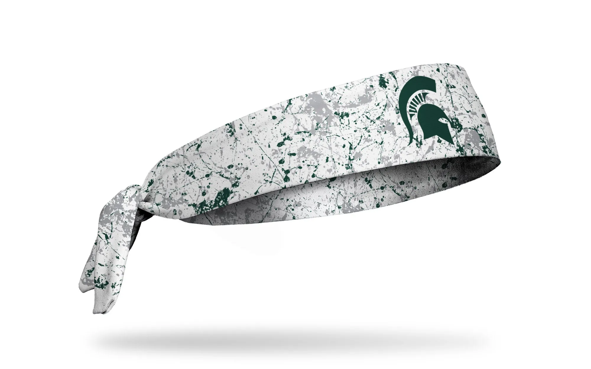 Michigan State University: Splatter White Flex Tie Headband sold by JUNK Brands product image thumbnail 2