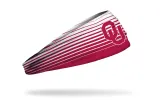 University of Oklahoma: Gradient Stripe Big Bang Lite Headband sold by JUNK Brands