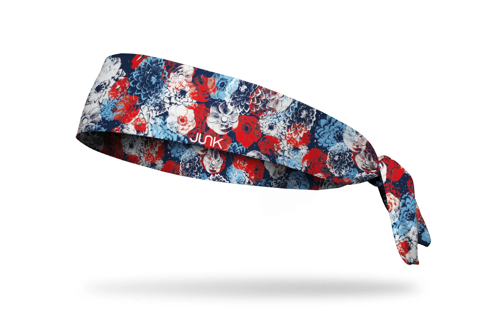 Fire Flower Tie Headband sold by JUNK Brands