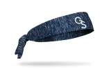 Georgia Southern University: GS Static Navy Flex Tie Headband sold by JUNK Brands