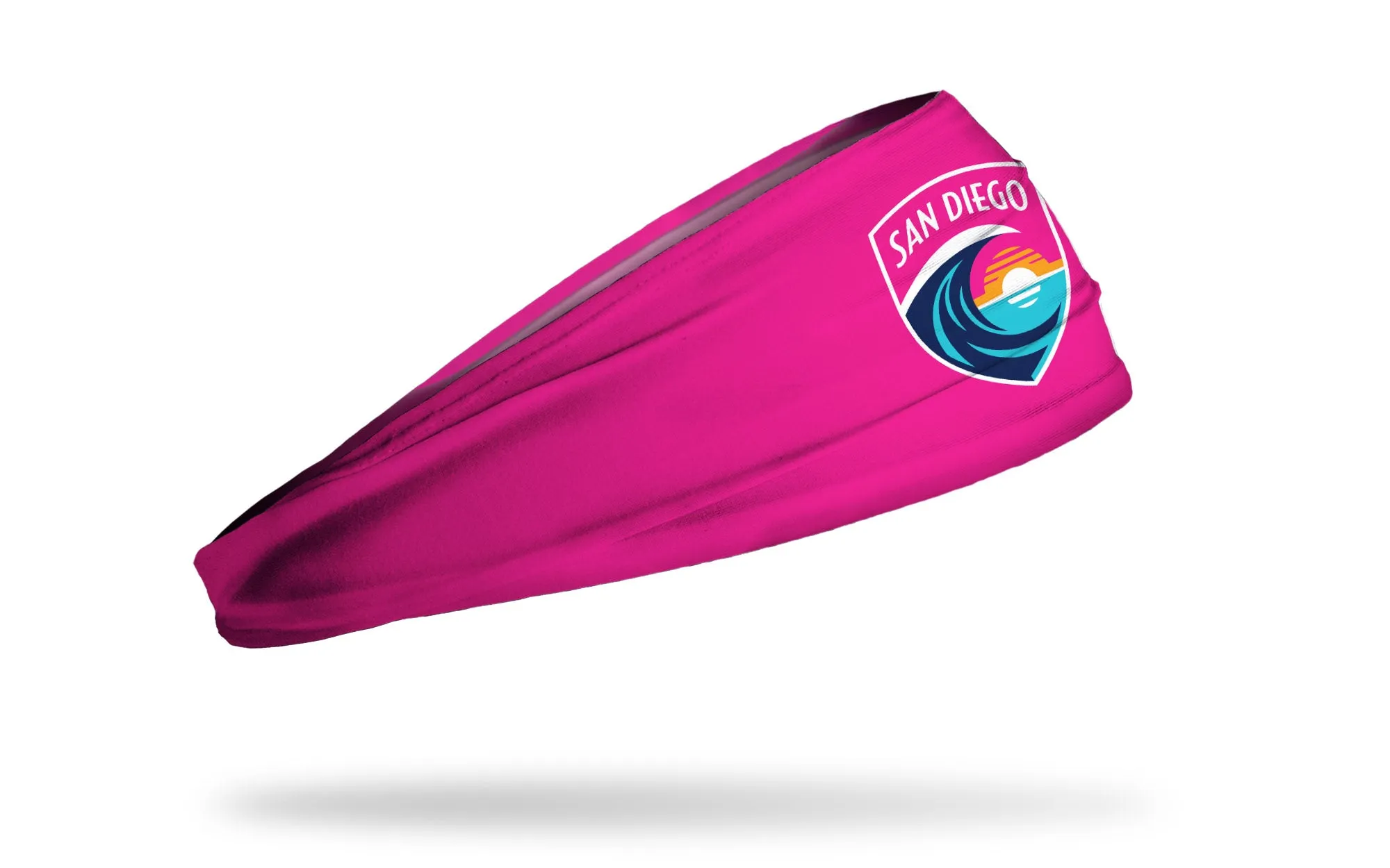 San Diego Wave FC: Logo Pink Big Bang Lite Headband sold by JUNK Brands product image thumbnail 2