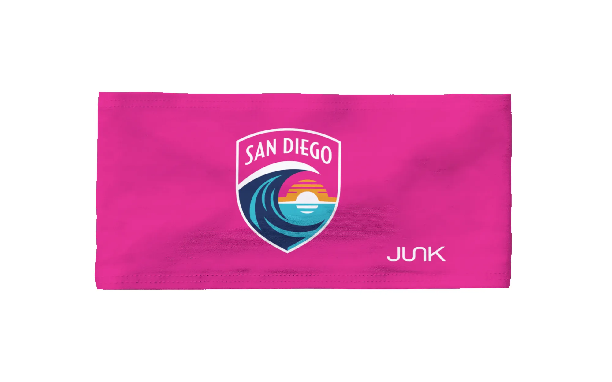 San Diego Wave FC: Logo Pink Big Bang Lite Headband sold by JUNK Brands product image thumbnail 3