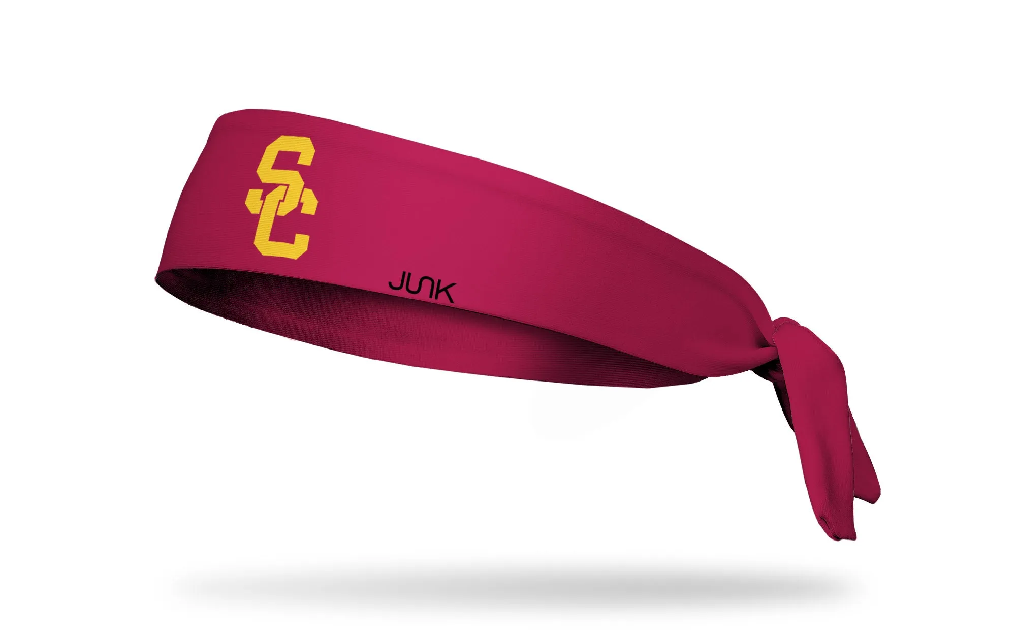 USC: Logo Cardinal Flex Tie Headband sold by JUNK Brands