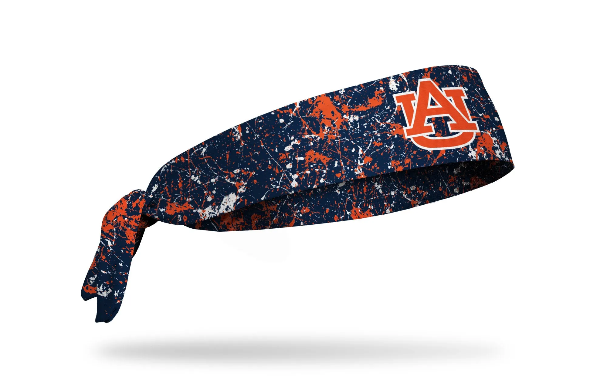 Auburn University: Splatter Navy Flex Tie Headband sold by JUNK Brands product image thumbnail 2