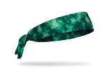Duo Dye Green Tie Headband sold by JUNK Brands