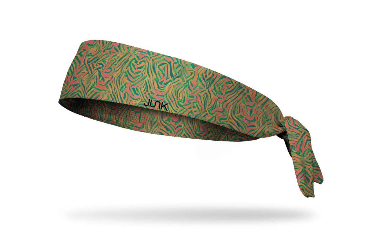 Green Thumb Flex Tie Headband sold by JUNK Brands