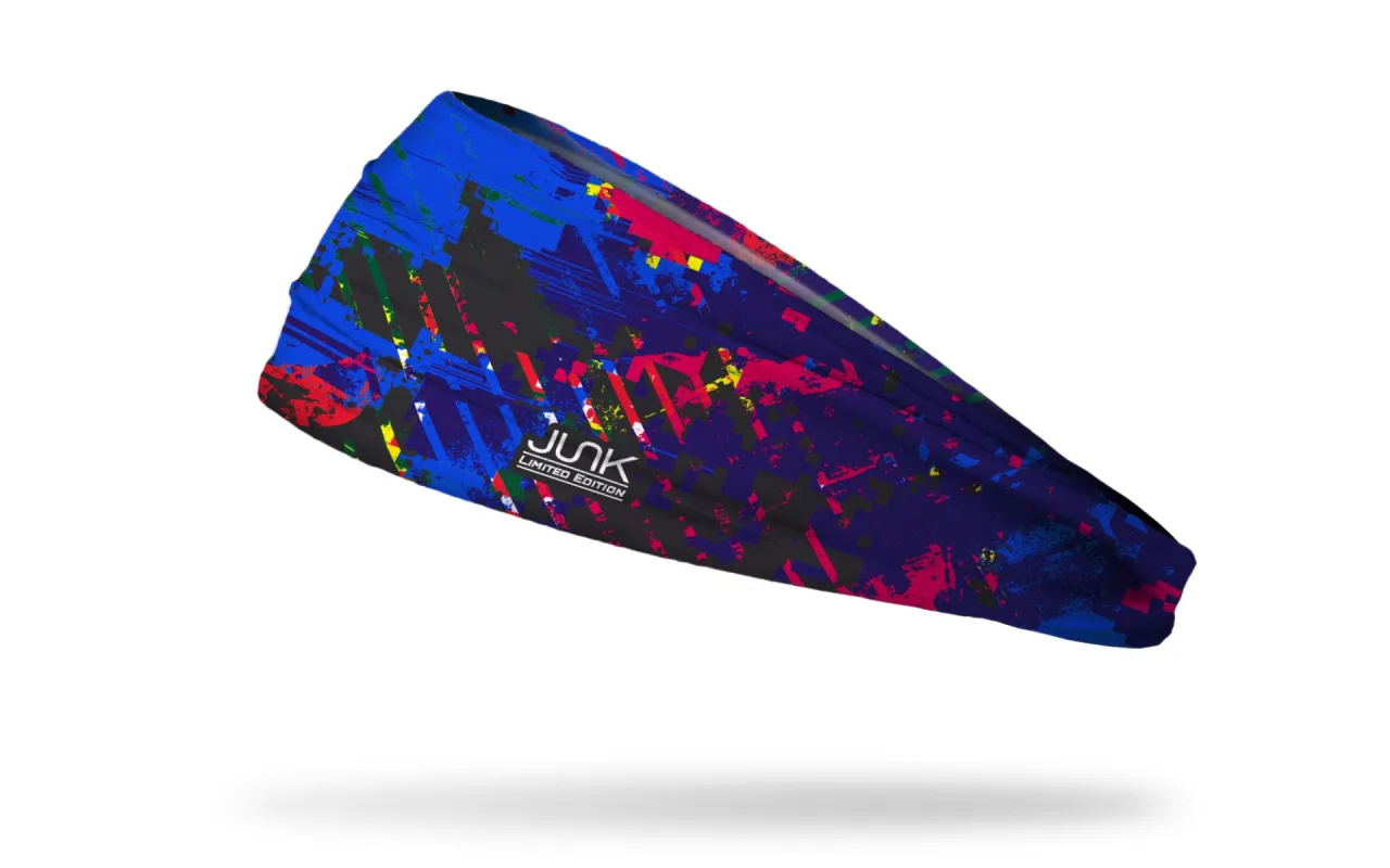 Glitch Sunrise Headband - Limited Edition sold by JUNK Brands