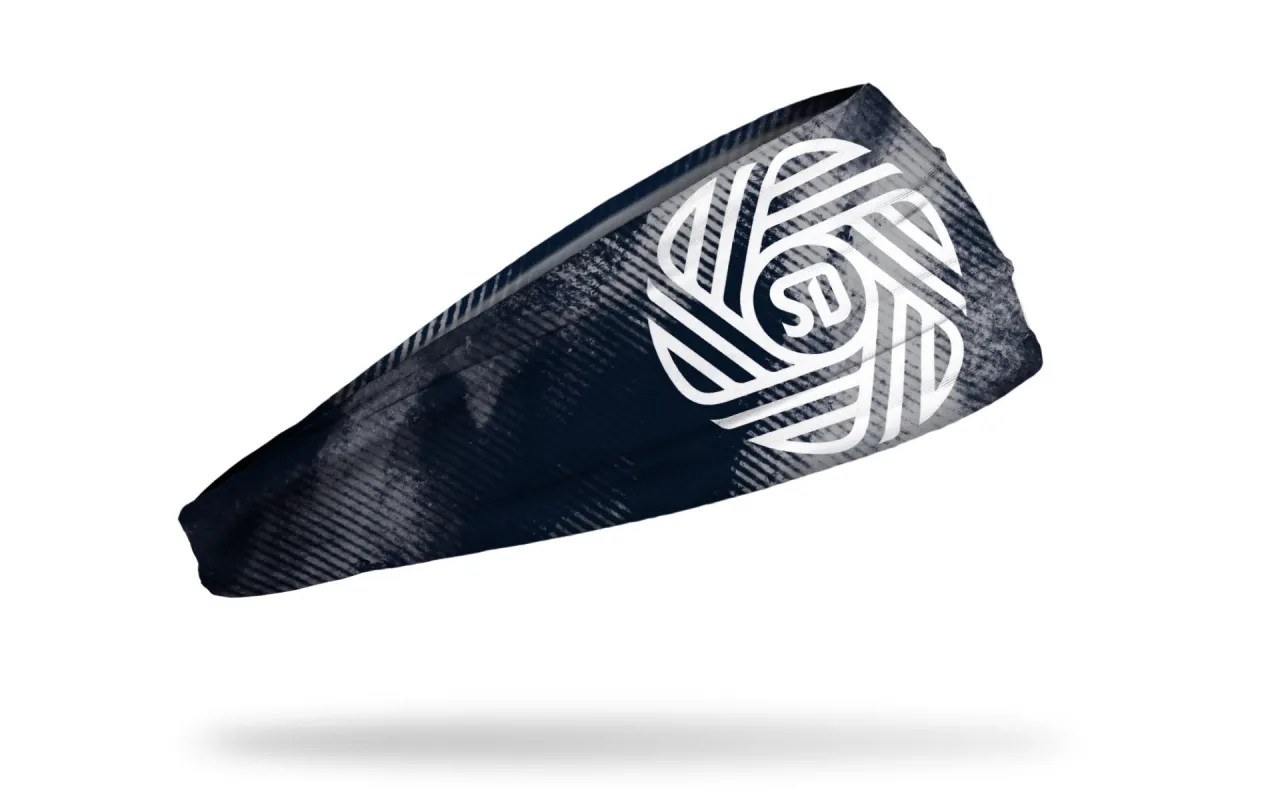 San Diego FC: Worldy Big Bang Lite Headband sold by JUNK Brands