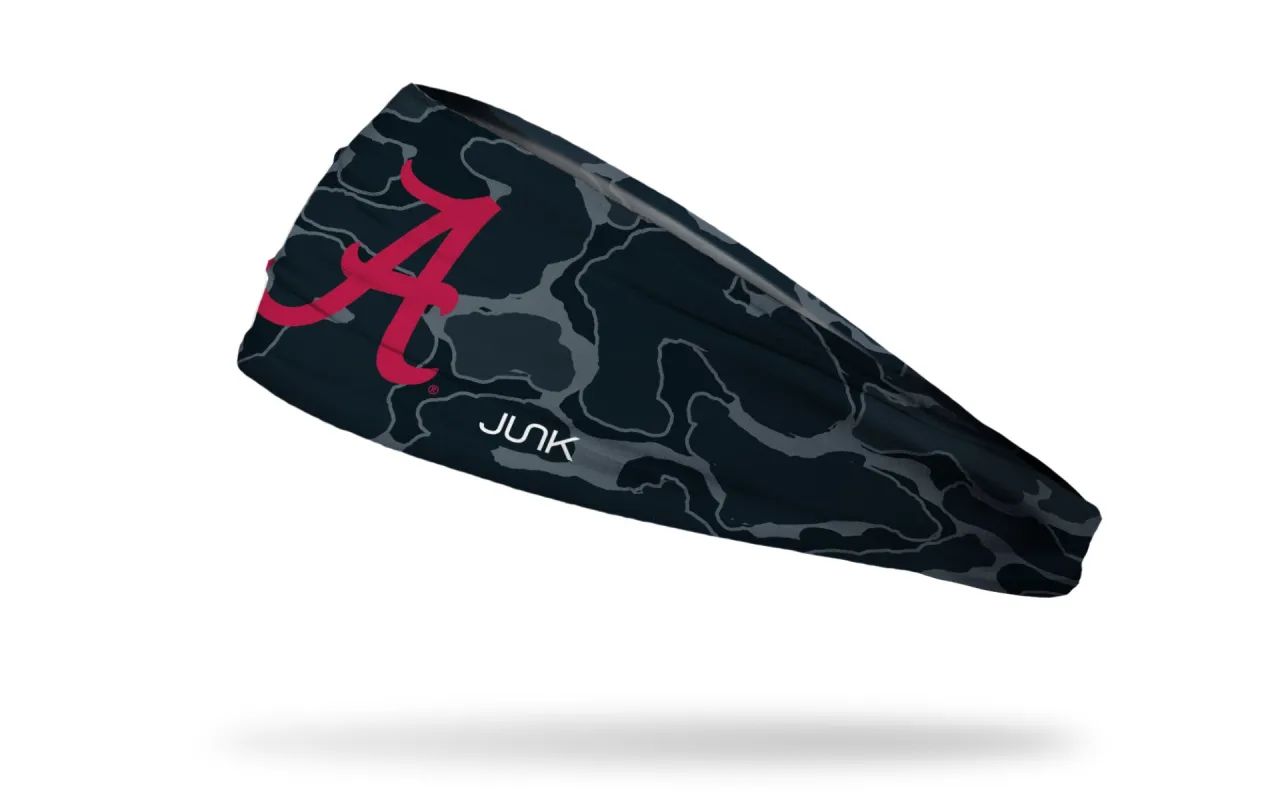 University of Alabama: Camo Big Bang Lite Headband sold by JUNK Brands