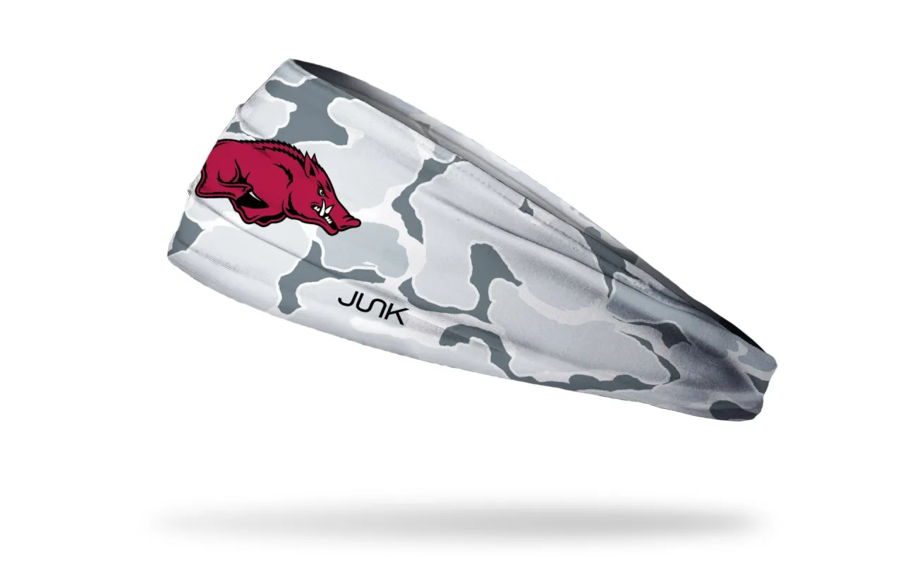 University of Arkansas: Camo Big Bang Lite Headband sold by JUNK Brands