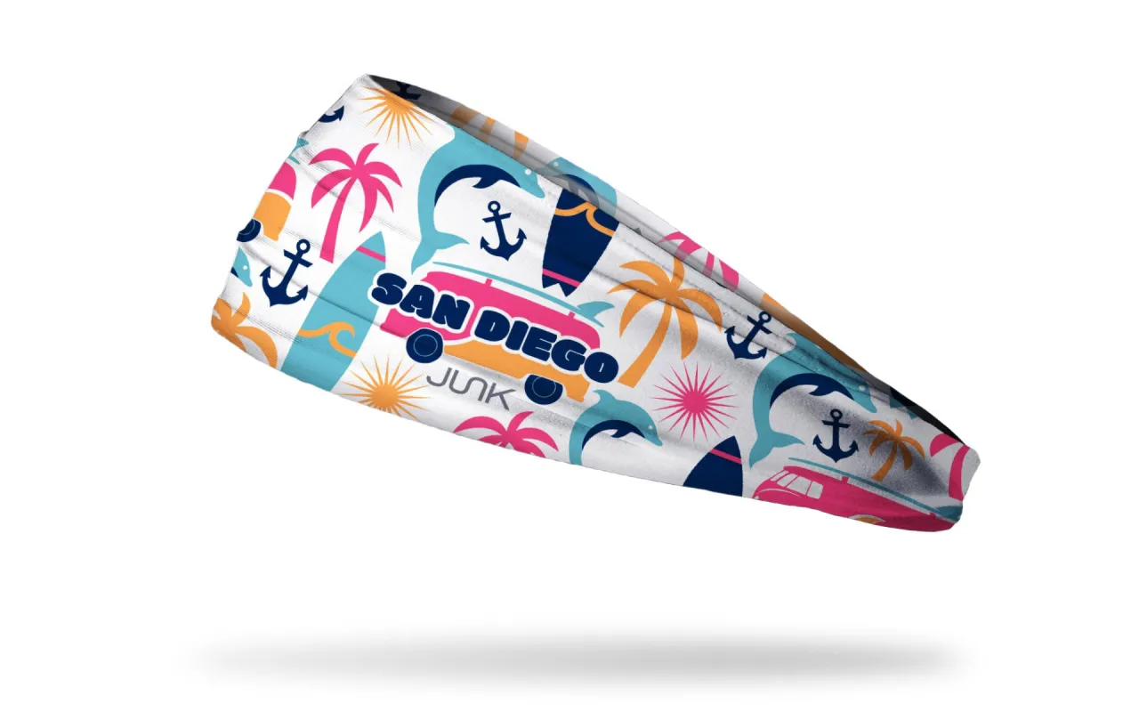 San Diego Big Bang Lite Headband sold by JUNK Brands