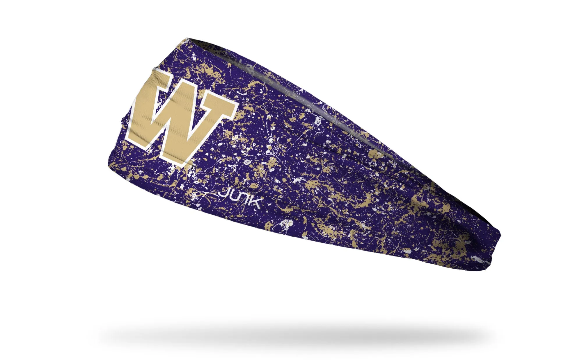 University of Washington: Splatter Big Bang Lite Headband sold by JUNK Brands