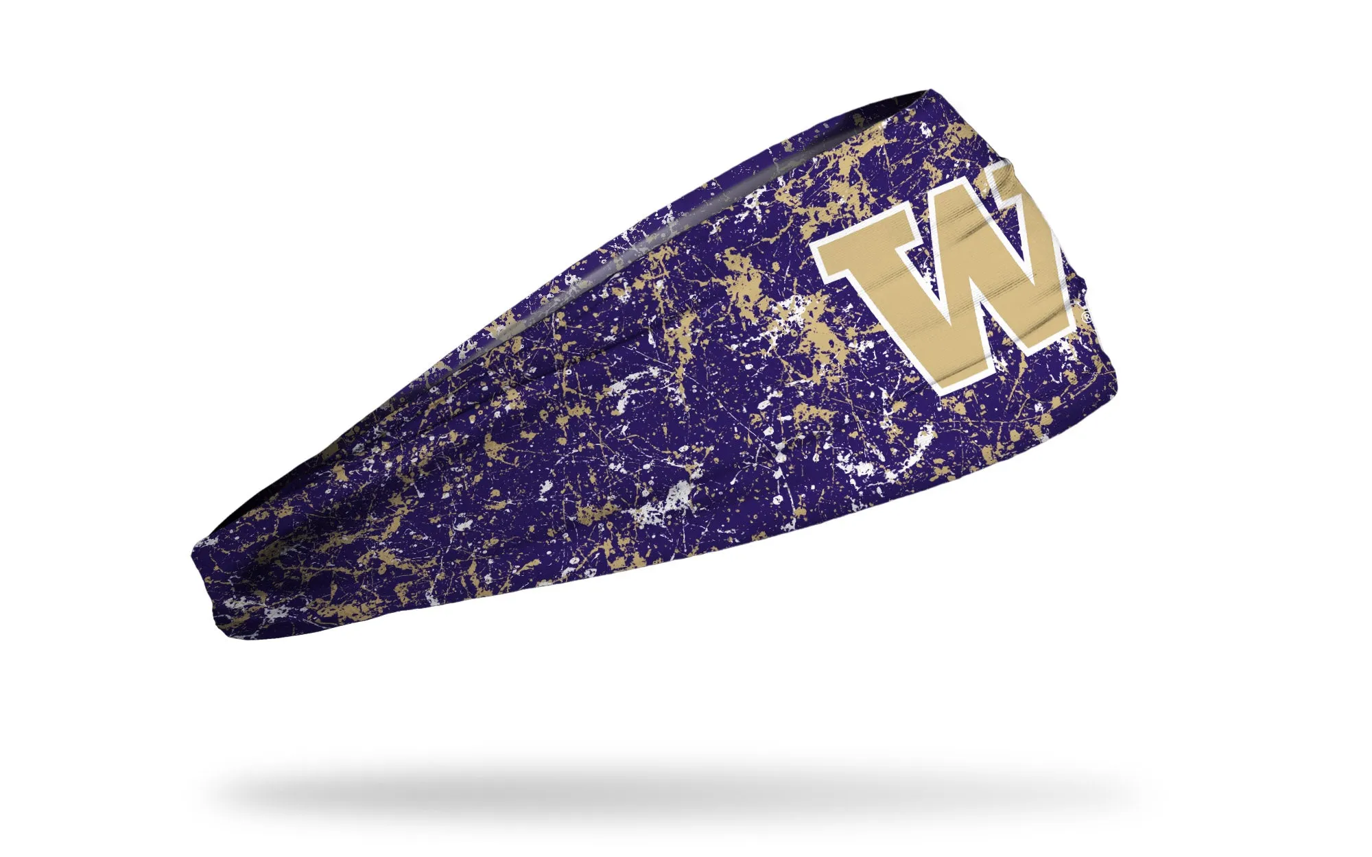 University of Washington: Splatter Big Bang Lite Headband sold by JUNK Brands product image thumbnail 2