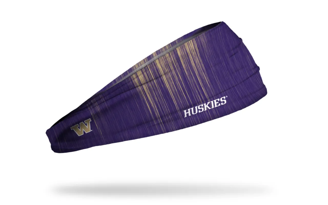 University of Washington: Micro Logo Big Bang Lite Headband sold by JUNK Brands