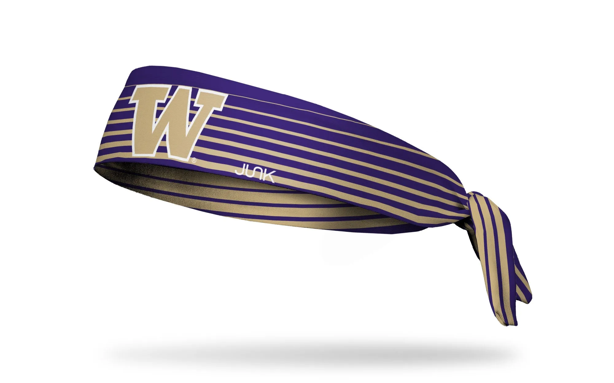 University of Washington: Gradient Stripe Flex Tie Headband sold by JUNK Brands