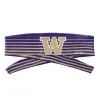 University of Washington: Gradient Stripe Flex Tie Headband sold by JUNK Brands