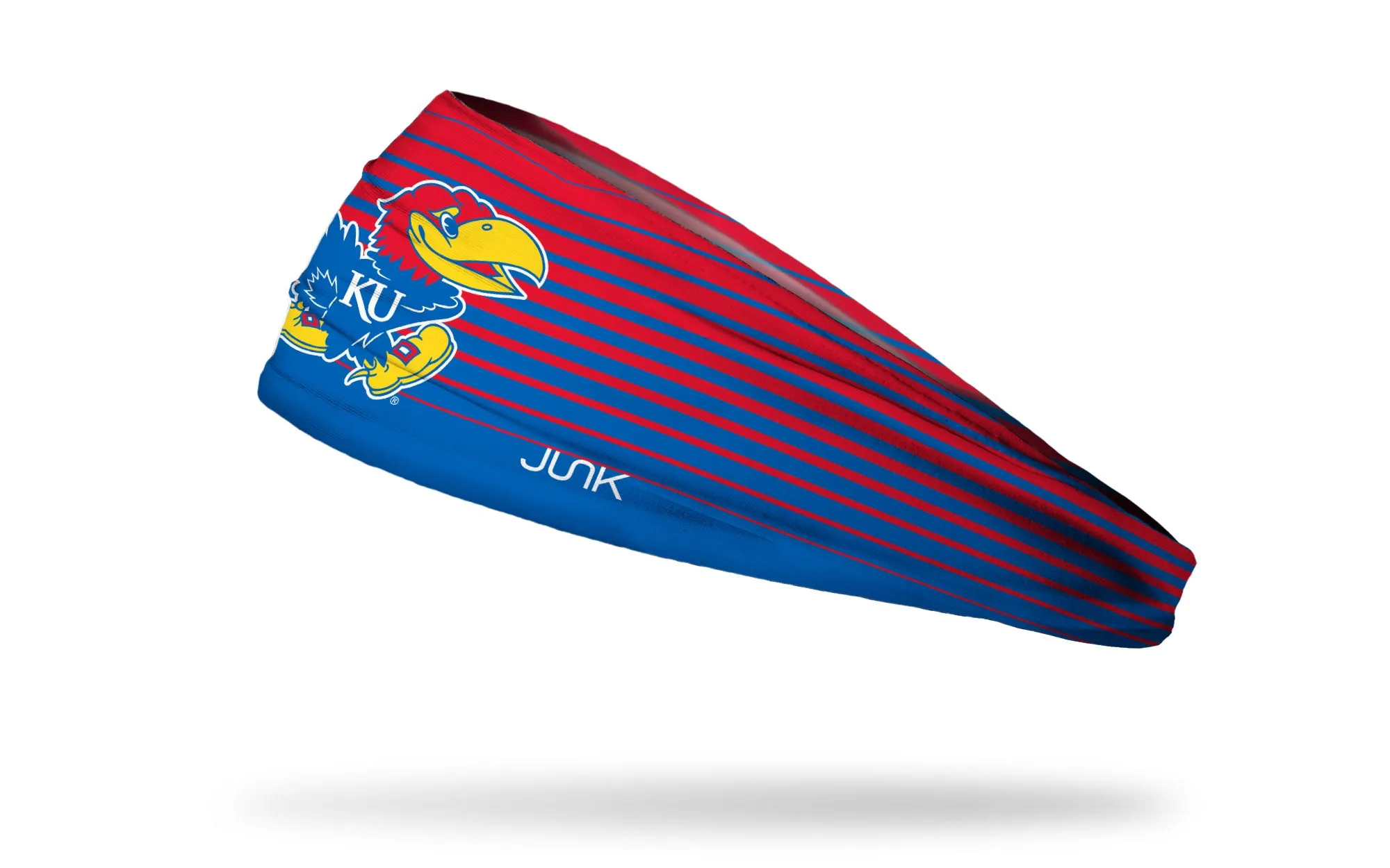 University of Kansas: Gradient Stripe Big Bang Lite Headband sold by JUNK Brands