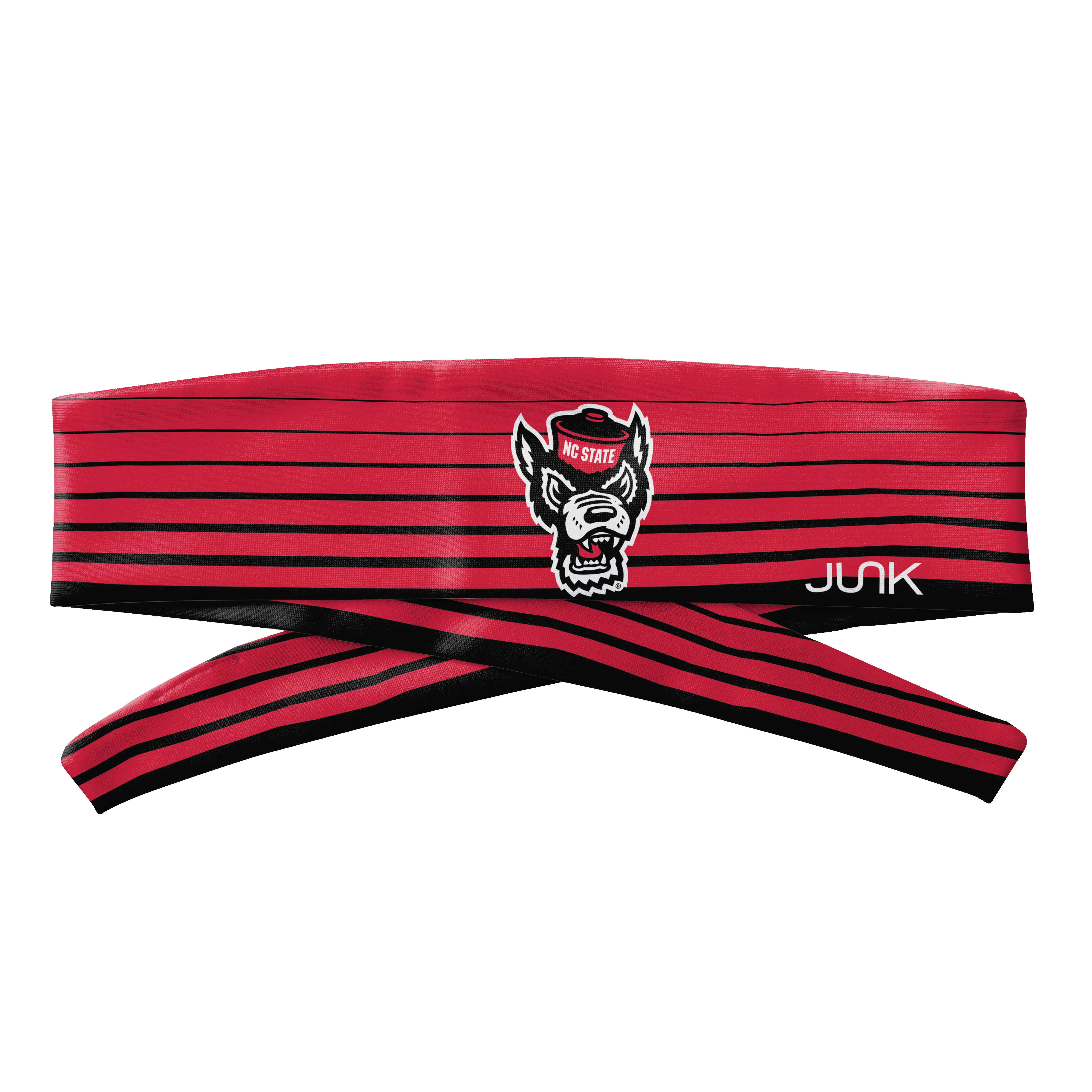 North Carolina State University: Gradient Stripe Flex Tie Headband sold by JUNK Brands product image thumbnail 5