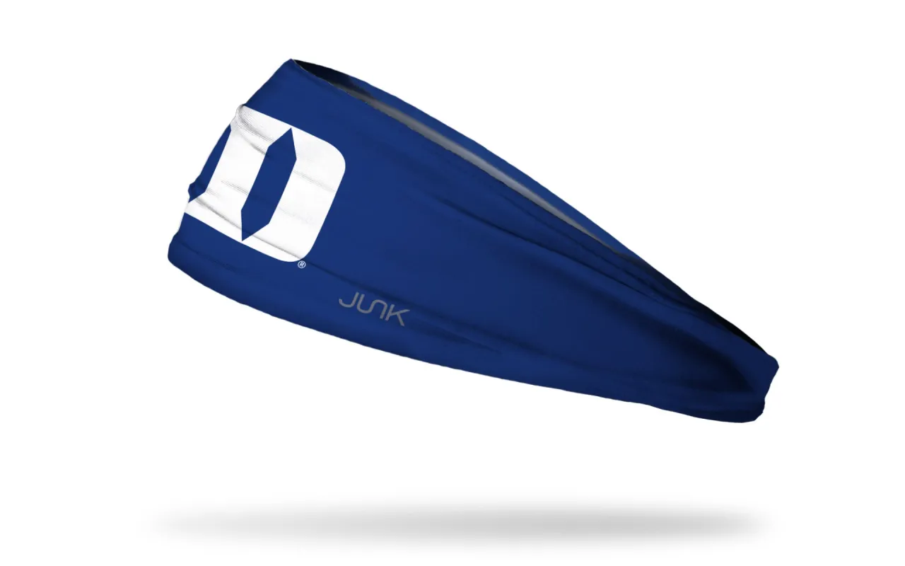 Duke University: Logo Blue Big Bang Lite Headband sold by JUNK Brands