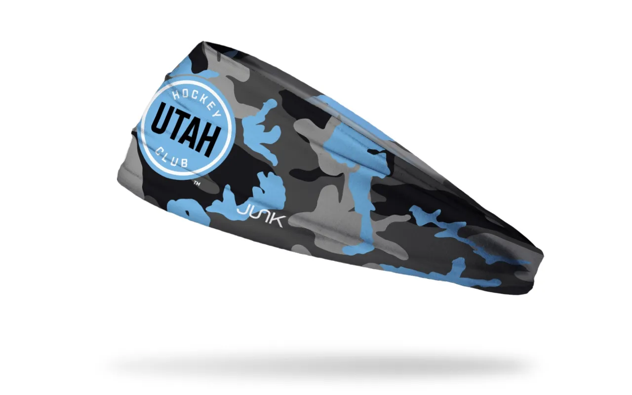 Utah Hockey Club: Camo Pop Big Bang Lite Headband sold by JUNK Brands