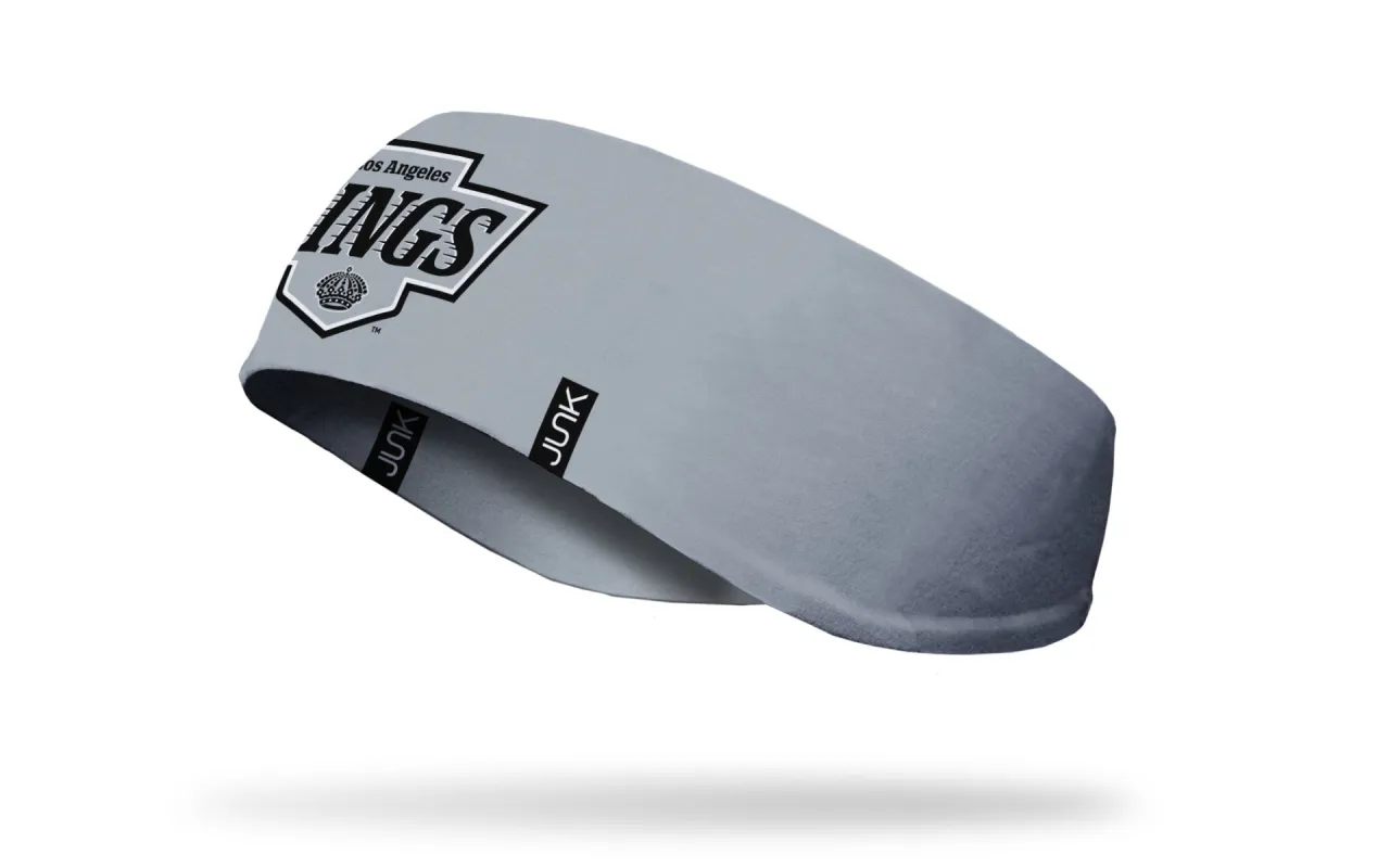 Los Angeles Kings: Logo Silver Ear Warmer sold by JUNK Brands