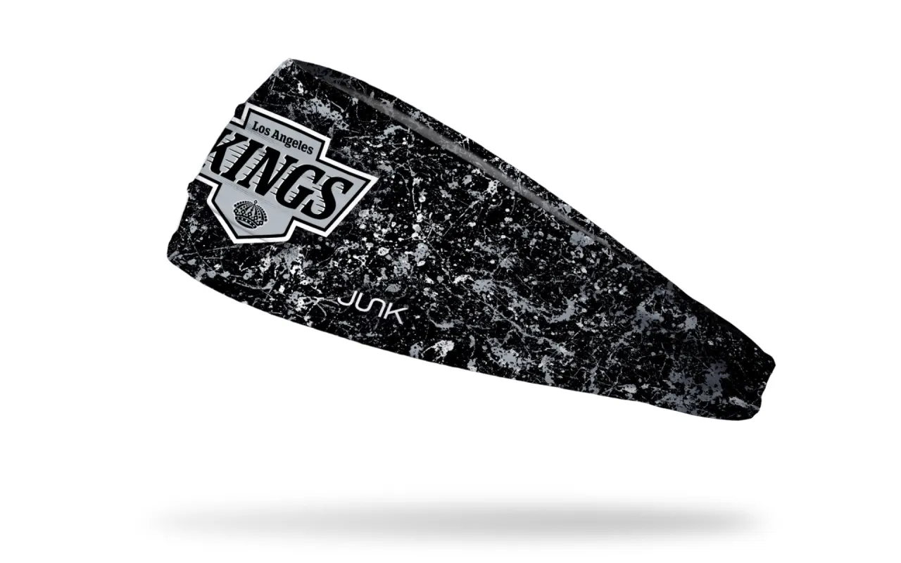 Los Angeles Kings: Splatter Big Bang Lite Headband sold by JUNK Brands