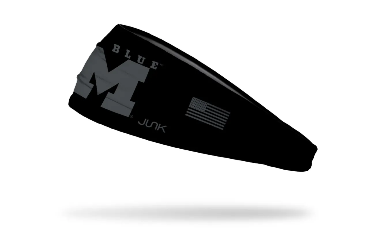 University of Michigan: Blackout Big Bang Lite Headband sold by JUNK Brands