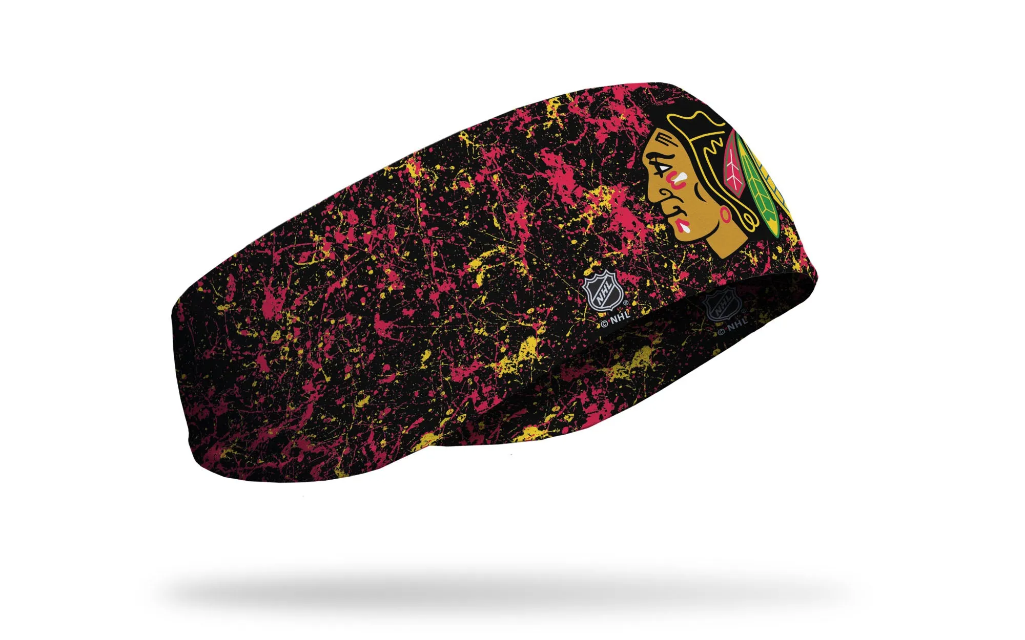Chicago Blackhawks: Splatter Ear Warmer sold by JUNK Brands product image thumbnail 2