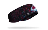 Colorado Avalanche: Splatter Ear Warmer sold by JUNK Brands