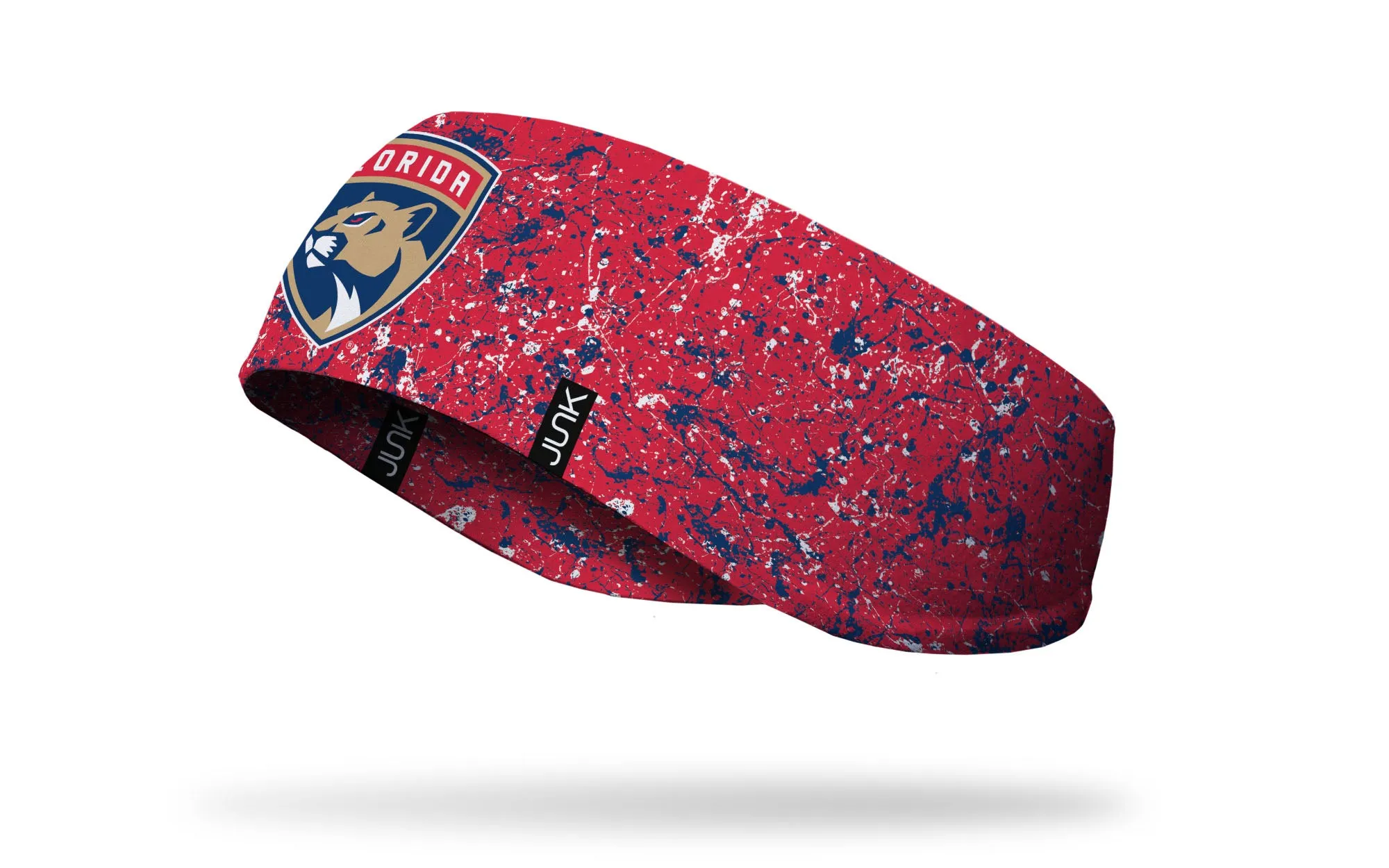 Florida Panthers: Splatter Ear Warmer sold by JUNK Brands
