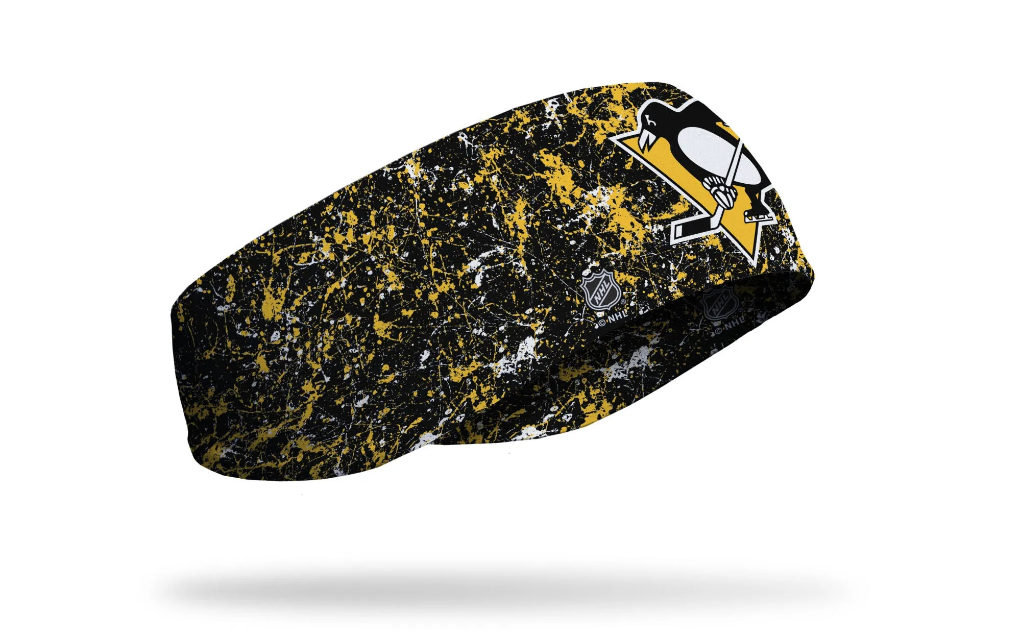 Pittsburgh Penguins: Splatter Ear Warmer sold by JUNK Brands product image thumbnail 2