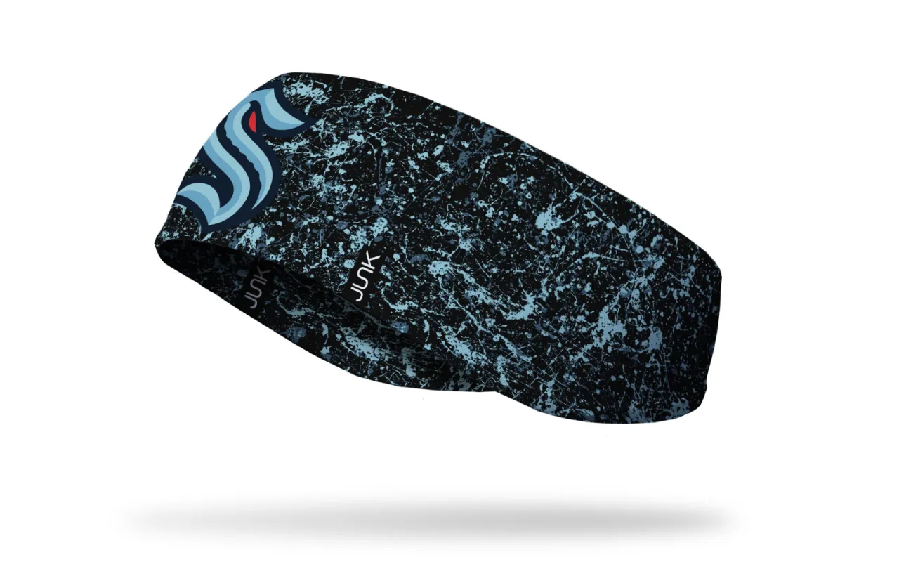 Seattle Kraken: Splatter Ear Warmer sold by JUNK Brands