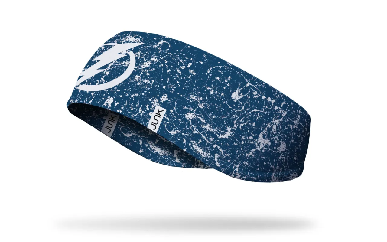 Tampa Bay Lightning: Splatter Ear Warmer sold by JUNK Brands