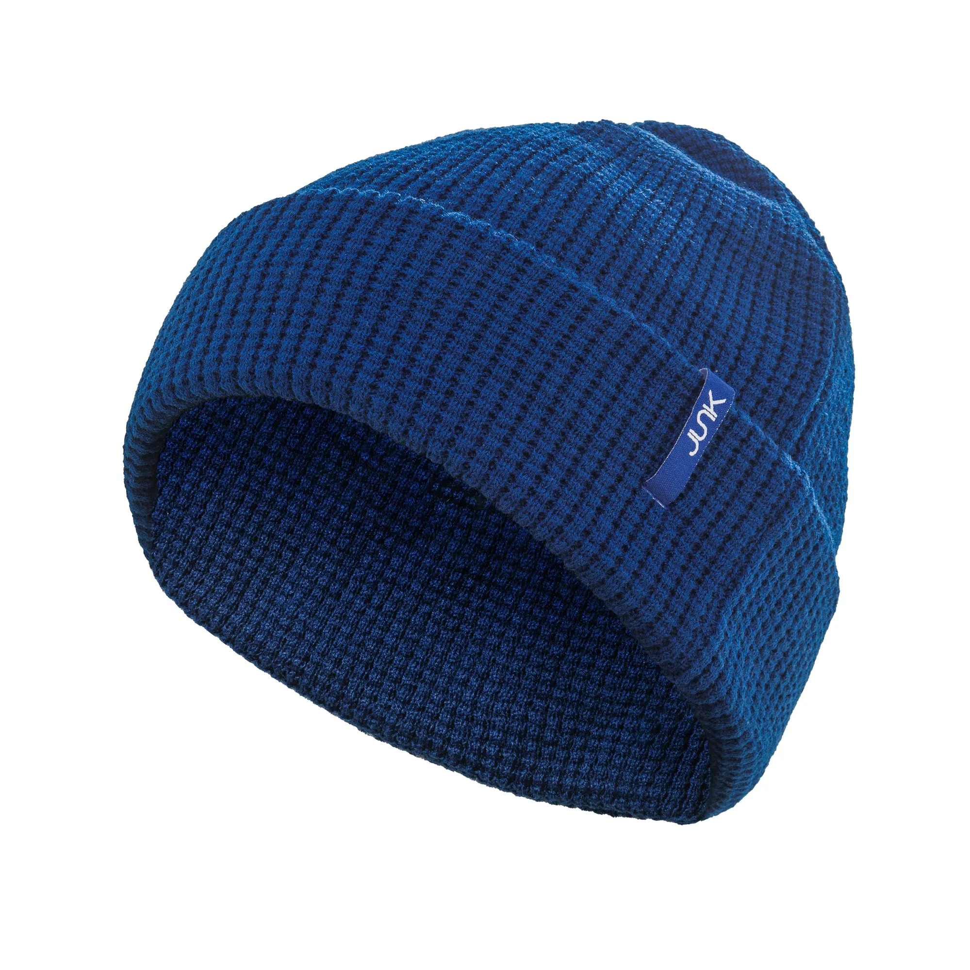 Midnight Blue Waffle Knit Beanie sold by JUNK Brands