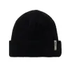 Black Waffle Knit Beanie sold by JUNK Brands