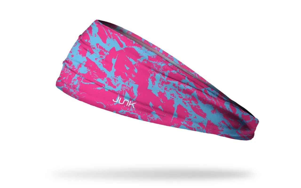 Bubblegum Blue Big Bang Lite Headband sold by JUNK Brands