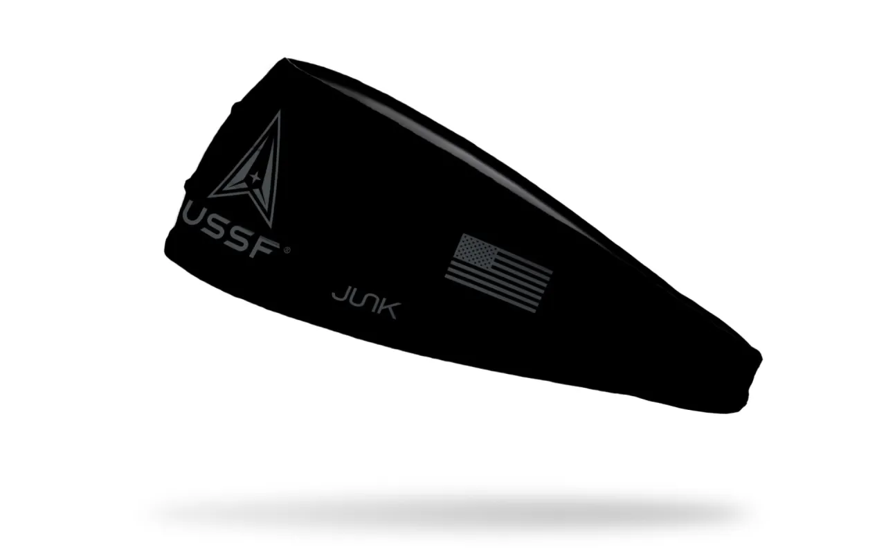 Space Force: Blackout Big Bang Lite Headband sold by JUNK Brands