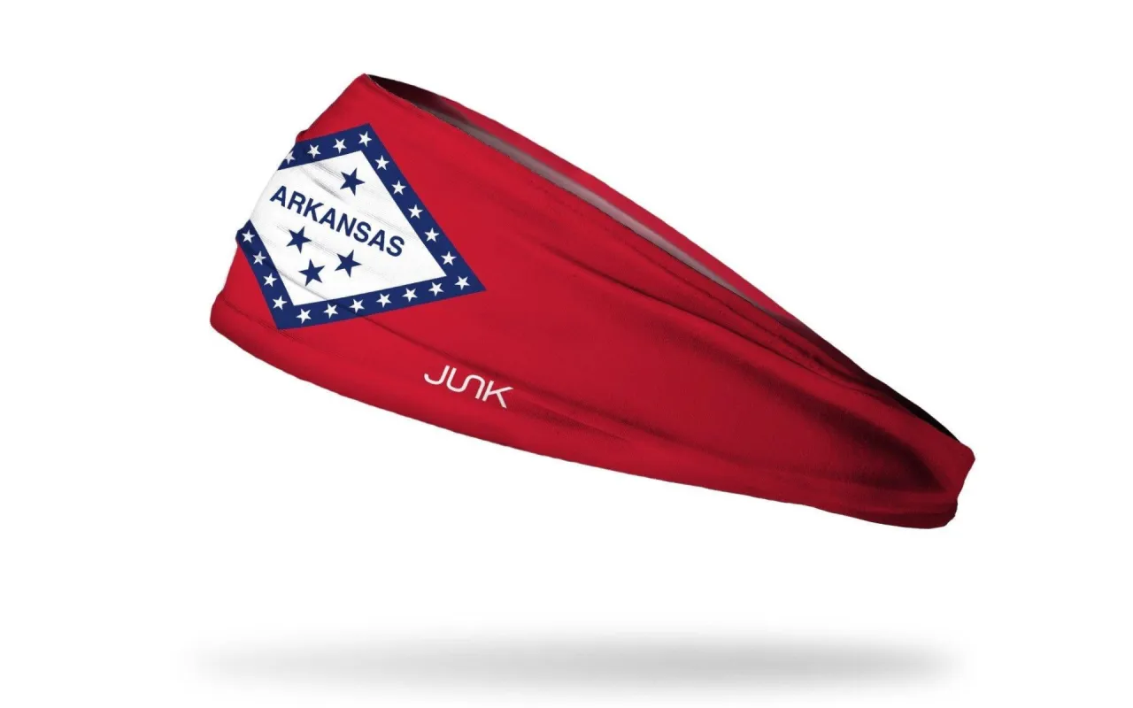Arkansas Flag Big Bang Lite Headband sold by JUNK Brands